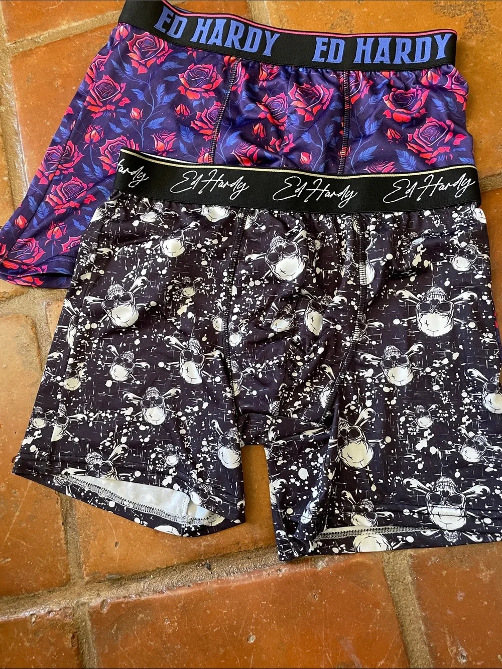 Ed Hardy performance boxer briefs | Set of 3 | Size Small